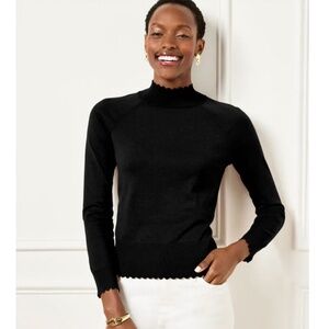 Talbots | Scallop Edge Raglan Sweater